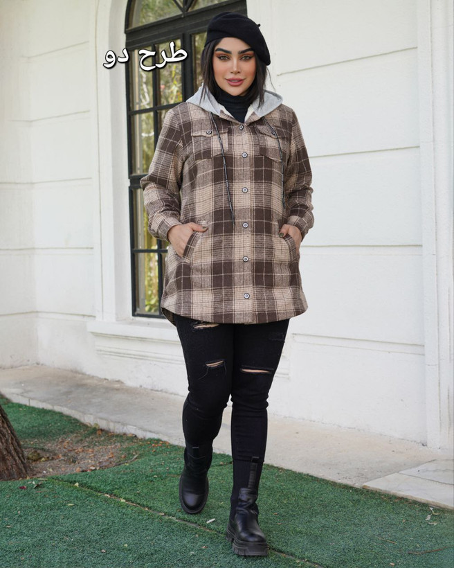 خرید و مشاهده قیمت دورس کلاهدار پشمی کد 79823