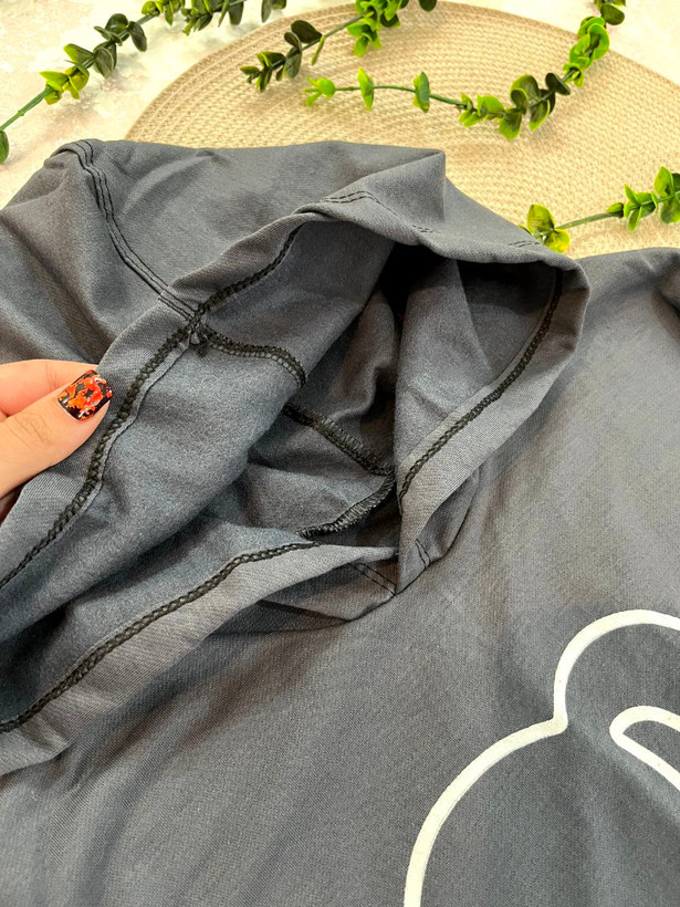 مشاهده قیمت و سفارش آنلاین هودی شلوار باربی کد 9595