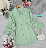 سفارش و مشاهده قیمت شومیز مانتویی قلبی کد 73724