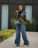 سفارش و خرید اینترنتی مانتو پالتویی فرخ کد 80000