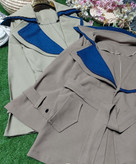 قیمت و خرید اینترنتی مانتو پالتویی فرخ کد 80000