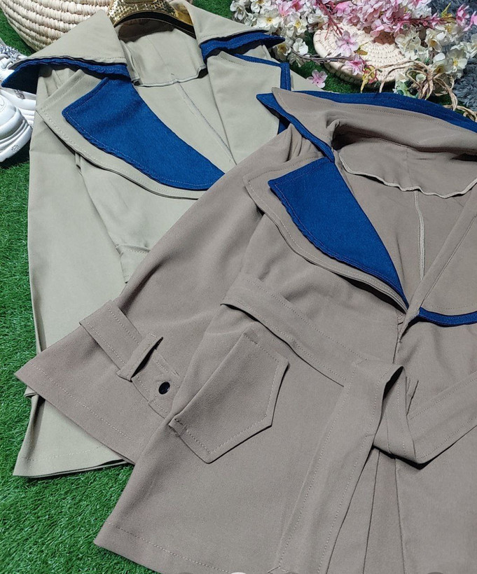 قیمت و خرید اینترنتی مانتو پالتویی فرخ کد 80000