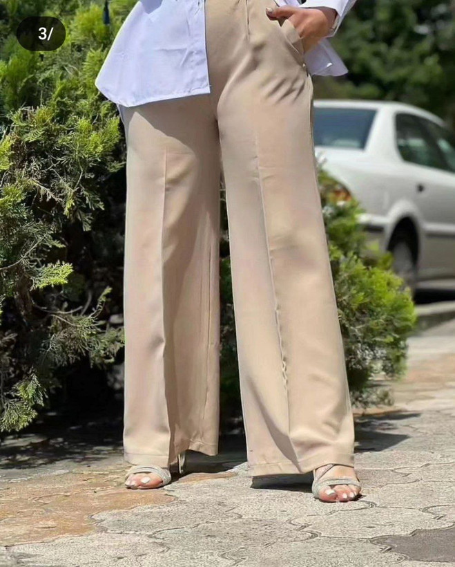 مشاهده قیمت و خرید اینترنتی شلوار بگ زنانه کد ۲۲۸۶