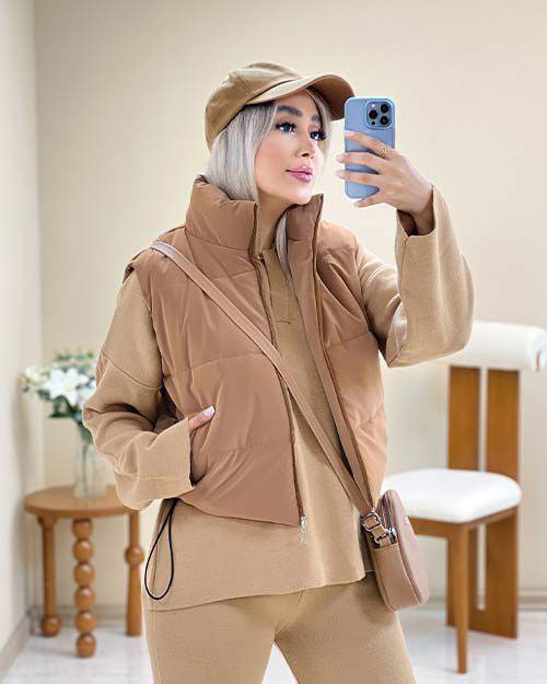 خرید و سفارش اینترنتی پافر کراپ سیلیکونی کد 2793