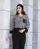 خرید و مشاهده قیمت دو تیکه بلوز شلوار طرح سمیرا کد 73907