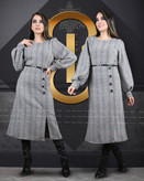 قیمت خرید اینترنتی پیراهن کفتان طرح کیانا کد 54197