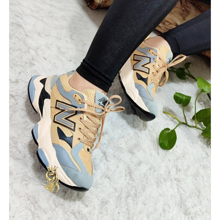 سفارش و مشاهده قیمت کتونی طبی لژدار زنانه مدل نیوبالانس 9060 کد 75276