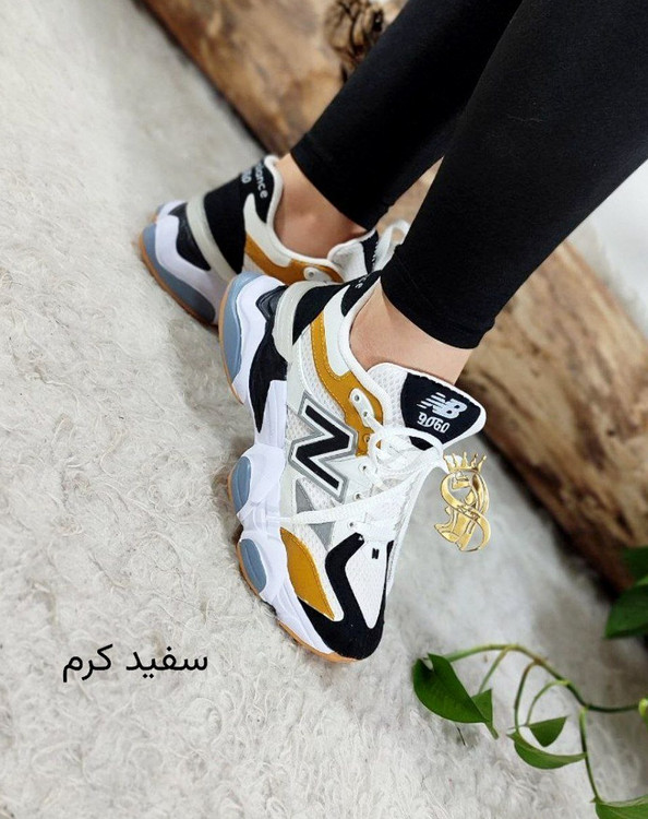 مشاهده قیمت و سفارش اینترنتی کتونی طبی لژدار زنانه مدل نیوبالانس 9060 کد 75276