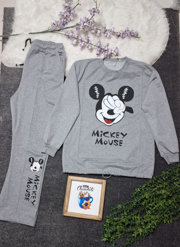 خرید اینترنتی و آنلاین ست بلوز شلوار میکی موس کد 5957