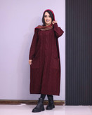 قیمت و خرید اینترنتی کفتان بافت مدل پدیدار کد 18493