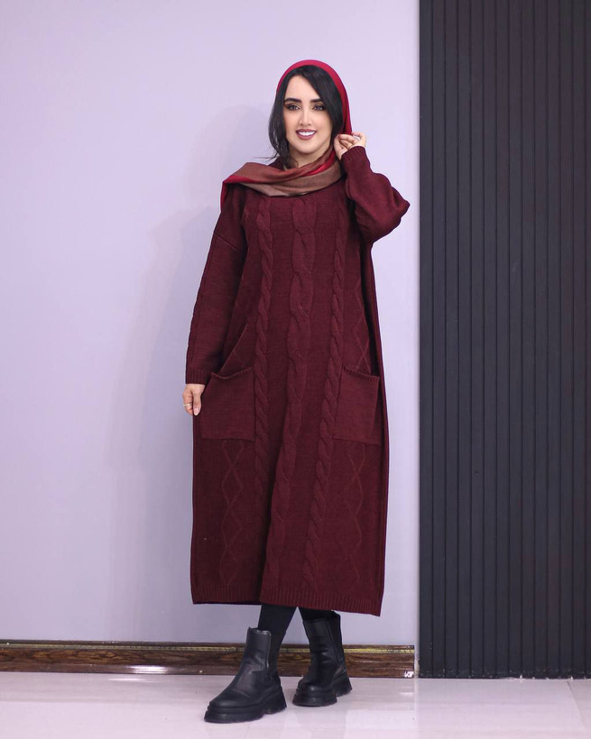 قیمت و خرید اینترنتی کفتان بافت مدل پدیدار کد 18493