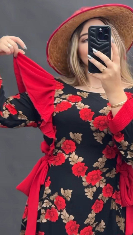 سفارش اینترنتی و خرید پیراهن نسترن کد 80856