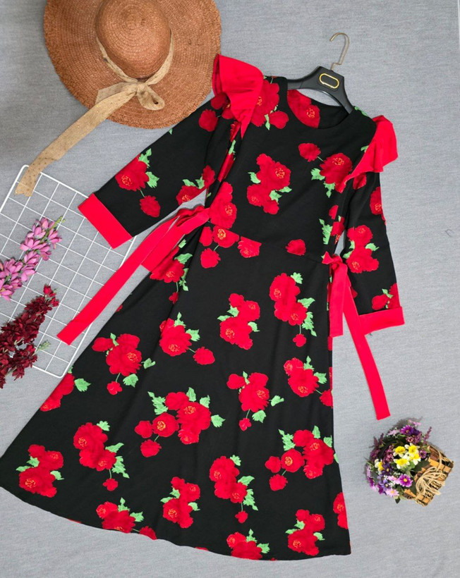 سفارش و مشاهده قیمت پیراهن نسترن کد 80856