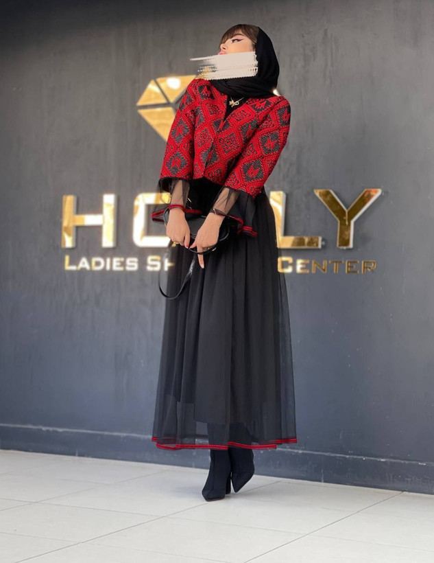 سفارش و مشاهده قیمت کت و دامن یلدایی کد 79858