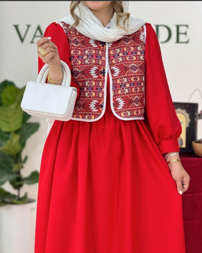 سفارش و خرید اینترنتی ست جلیقه سارافون مدل جواهر کد 99999