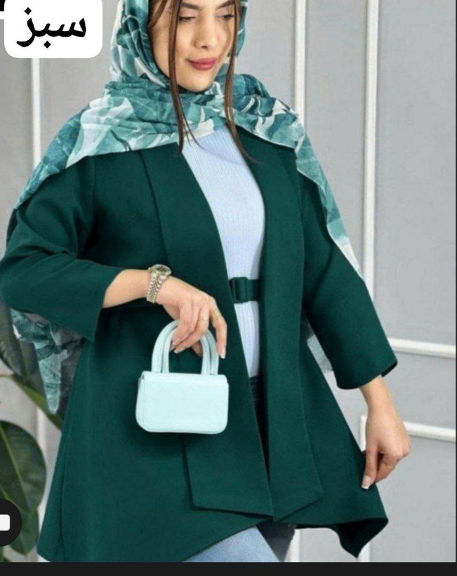 مشاهده قیمت و خرید مانتو کتی پایین هلال شهلا کد 68040