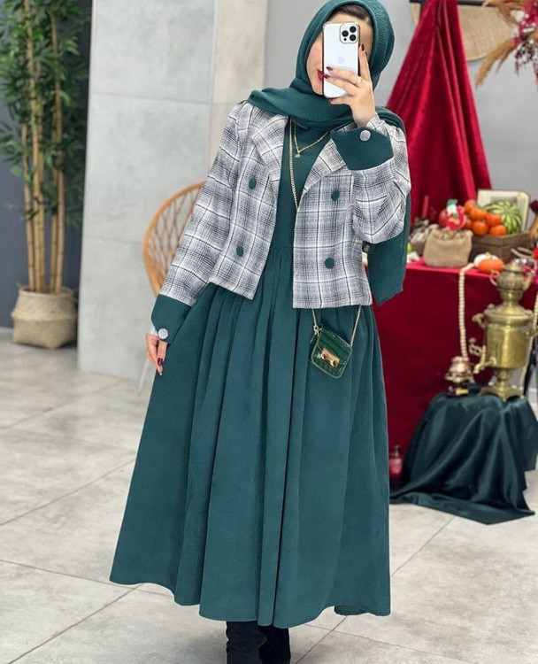 سفارش و خرید آنلاین کت و سارافون نارون کد 80183