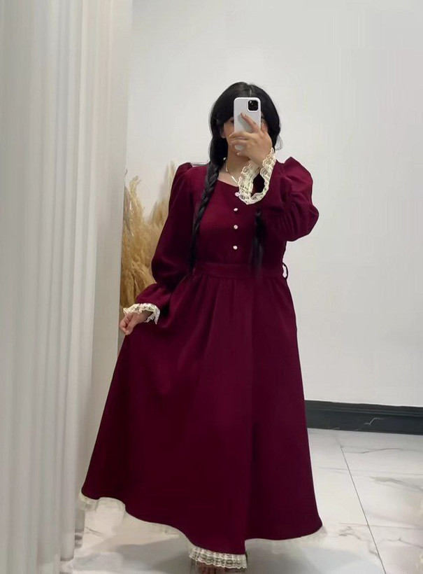 سفارش و مشاهده قیمت پیراهن یلدایی الناز کد 9967