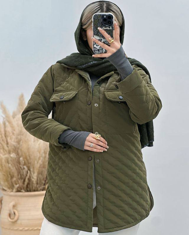 خرید و مشاهده قیمت کاپشن زنانه سپیده کد 6349