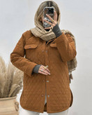 مشاهده قیمت و خرید کاپشن زنانه سپیده کد 6349