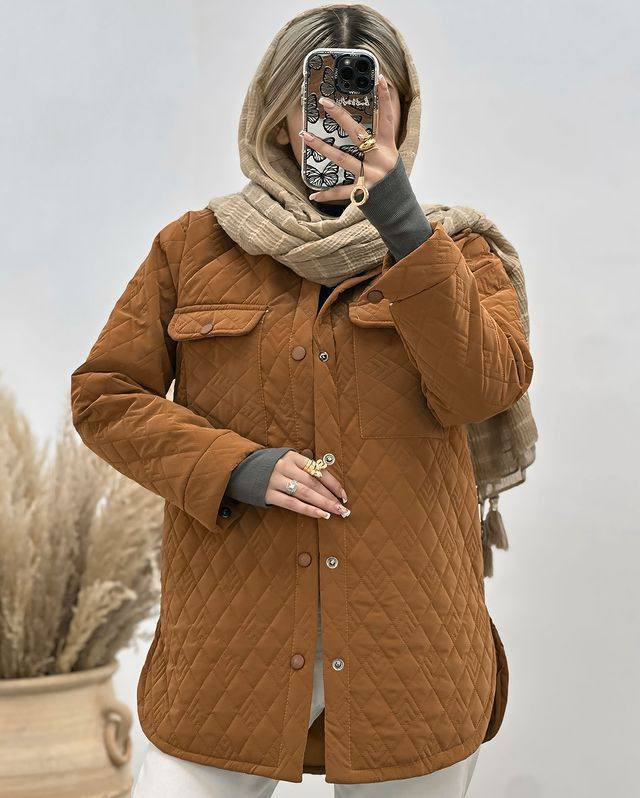 مشاهده قیمت و خرید کاپشن زنانه سپیده کد 6349