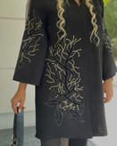 سفارش و مشاهده قیمت مانتو ریشه طلایی کد 76280