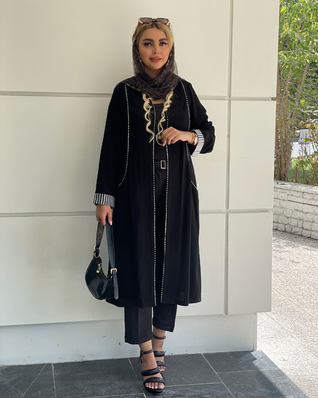 مشاهده قیمت و سفارش اینترنتی مانتو صبا کد 76292