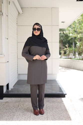 خرید اینترنتی و آنلاین ست اداری یقه گرد کد 76412