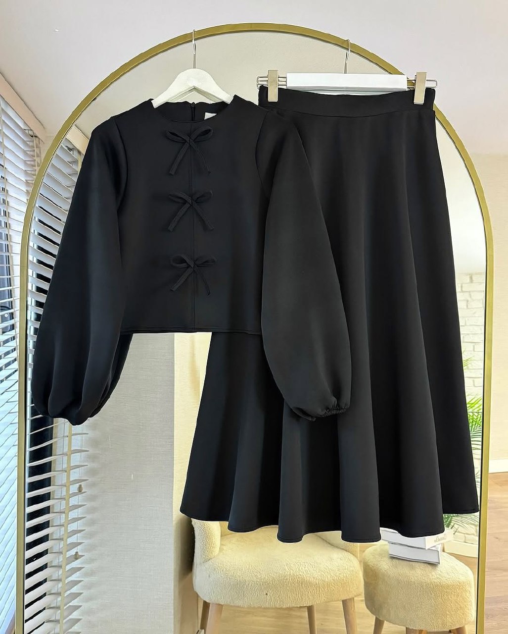 سفارش و مشاهده قیمت بلوز دامن مدل آریانا کد 81213