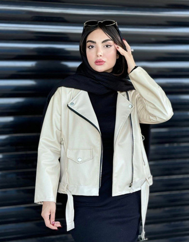 خرید اینترنتی و آنلاین کت چرم کوتاه تیلور کد 80158