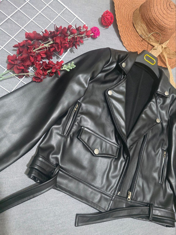 سفارش و مشاهده قیمت کت چرم کوتاه تیلور کد 80158