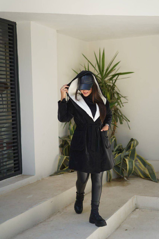 خرید و سفارش آنلاین کاپشن سایز بزرگ مدل هانا کد 42167