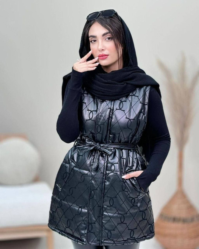 خرید و سفارش اینترنتی پافر چرمی کد 79757