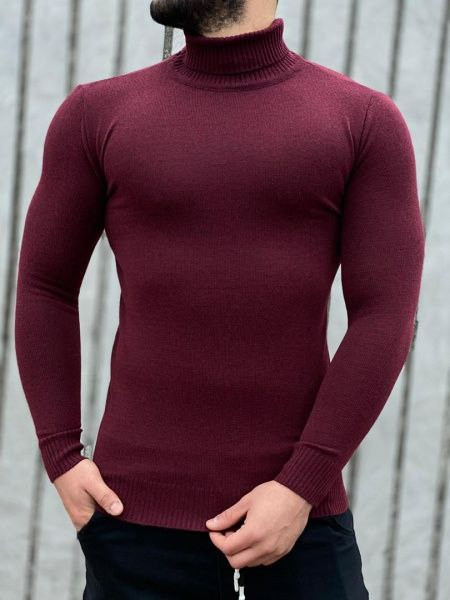 سفارش اینترنتی و آنلاین بافت یقه اسکی مردانه کد 80952