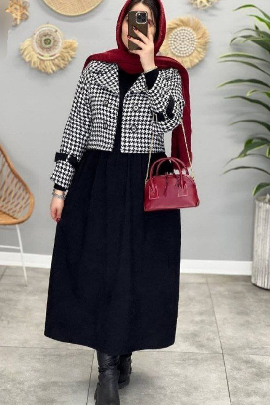 سفارش و خرید اینترنتی کت سارافون مهگل کد 81954