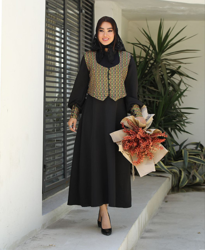 خرید پیراهن و جلیقه طرح دلربا کد 81985