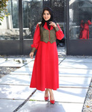 سفارش پیراهن و جلیقه طرح دلربا کد 81985