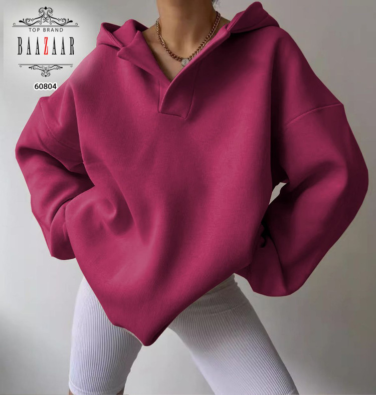 سفارش و خرید اینترنتی هودی یقه بلیطی BAAZAAR کد 60804