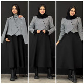 خرید اینترنتی و آنلاین ست کت و سارافون دامون کد 82000