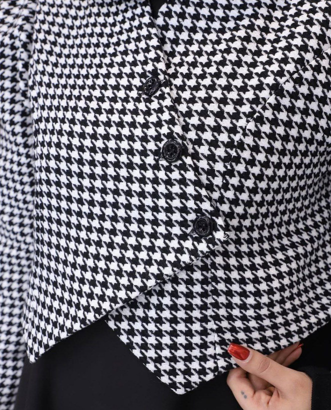 خرید و سفارش اینترنتی ست کت و سارافون دامون کد 82000