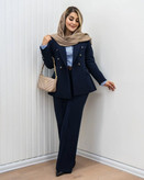 خرید اینترنتی و آنلاین کت و شلوار خانومی کد ۲۷۰۶