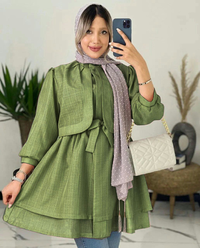 سفارش و خرید اینترنتی مانتو عروسکی پریچهر کد 42600