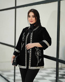 خرید و مشاهده قیمت مانتو و شلوار مدل گلی کد 82512