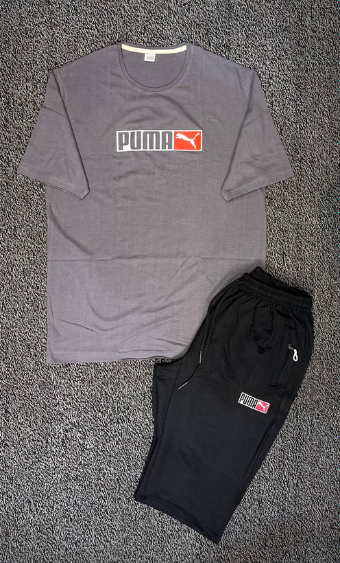 سفارش و خرید اینترنتی ست تیشرت شلوارک مردانه پوما کد 4489