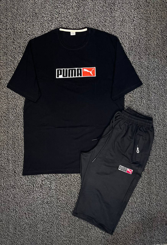 سفارش و مشاهده قیمت ست تیشرت شلوارک مردانه پوما کد 4489