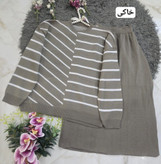 خرید و سفارش اینترنتی بلوز دامن بافت کد 80755