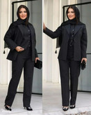 خرید و مشاهده قیمت کت شلوار جلیقه مدل نسترن کد 83484