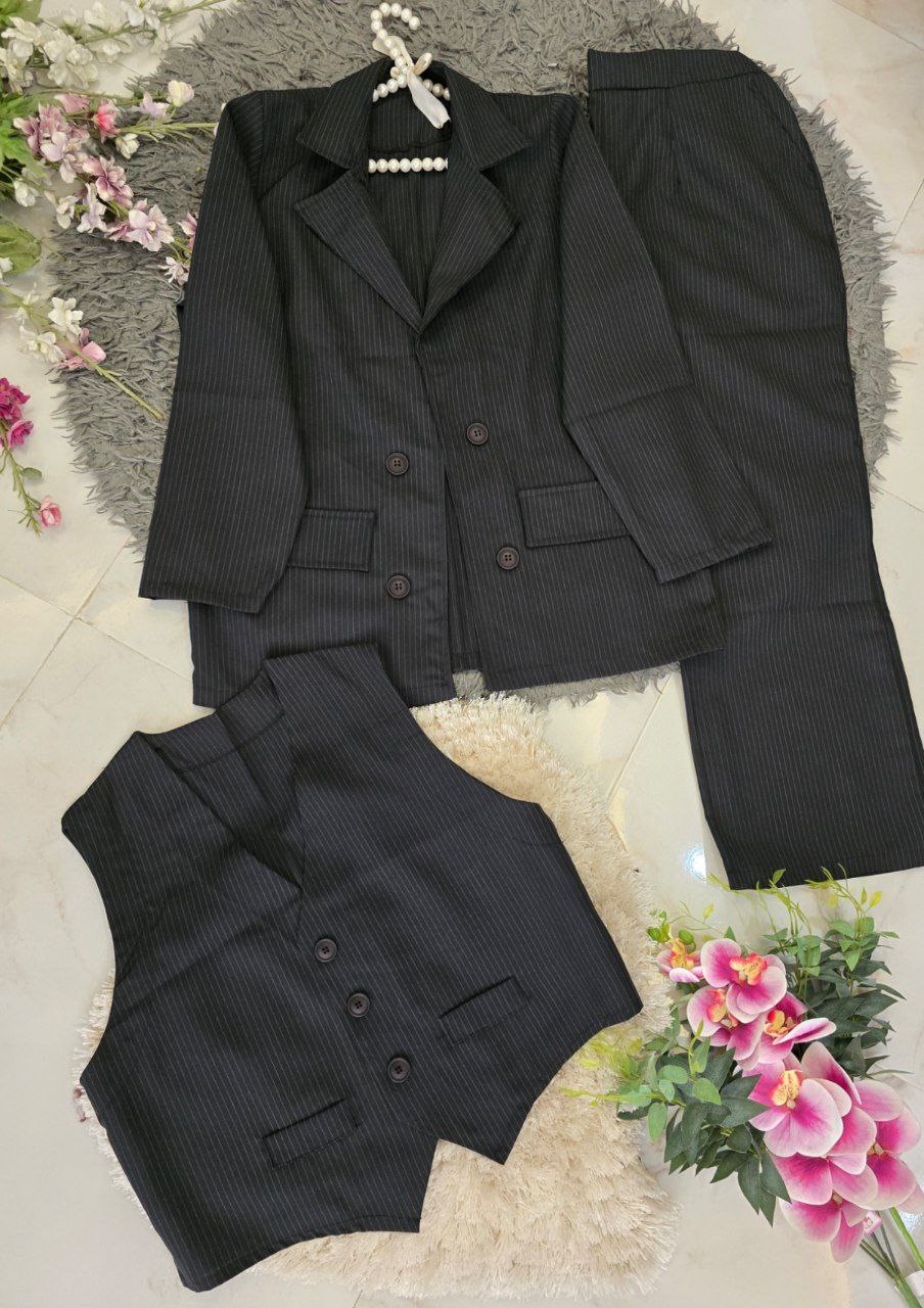 قیمت خرید اینترنتی کت شلوار جلیقه مدل نسترن کد 83484