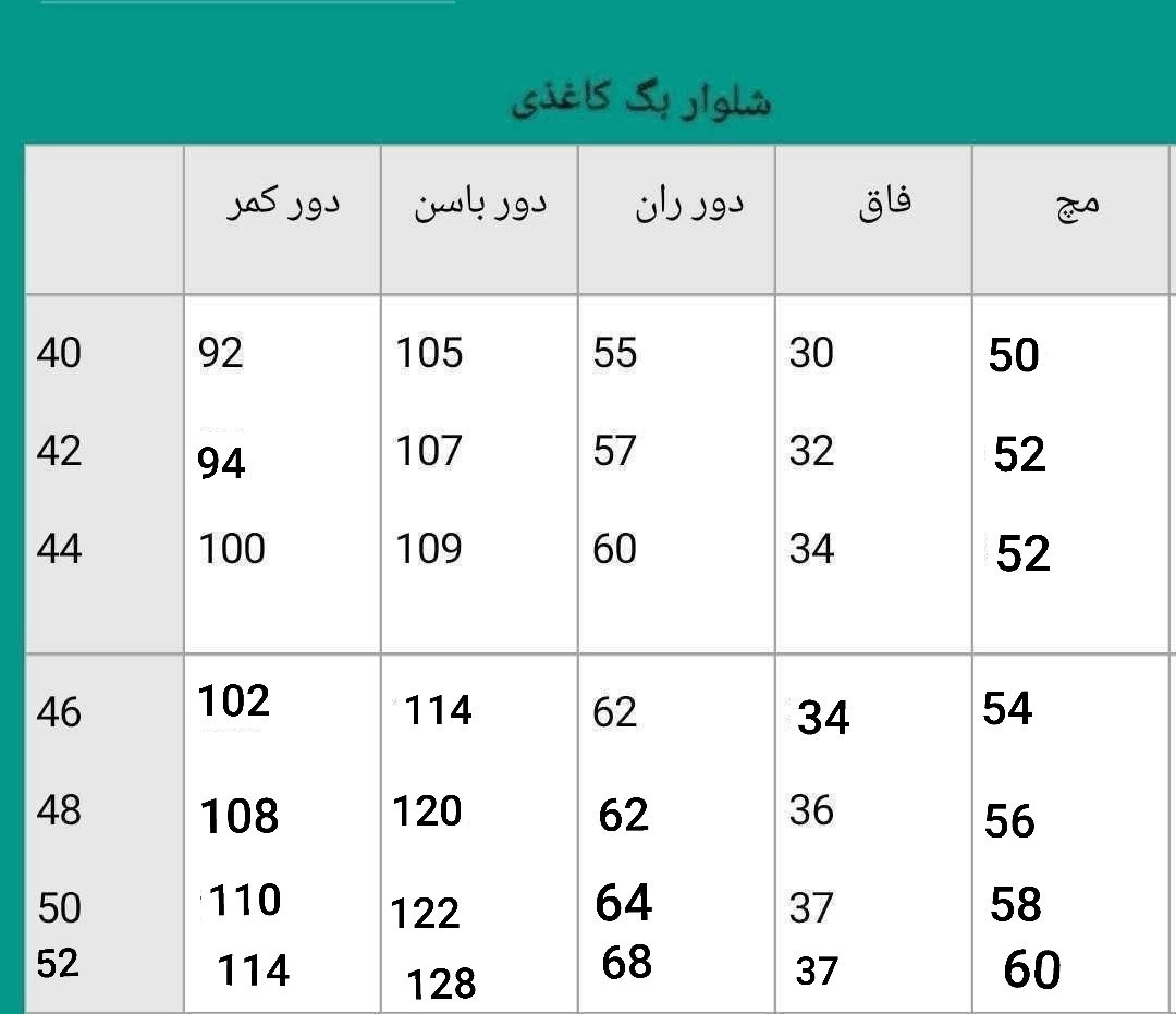 قیمت خرید اینترنتی شلوار بگ جین کاغذی کد 83403