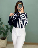 خرید و مشاهده قیمت شومیز راه راه کد 81935